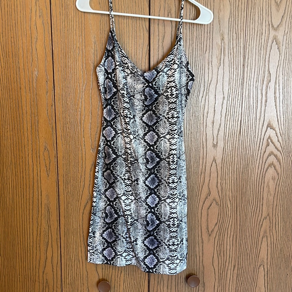 Windsor snake print dress